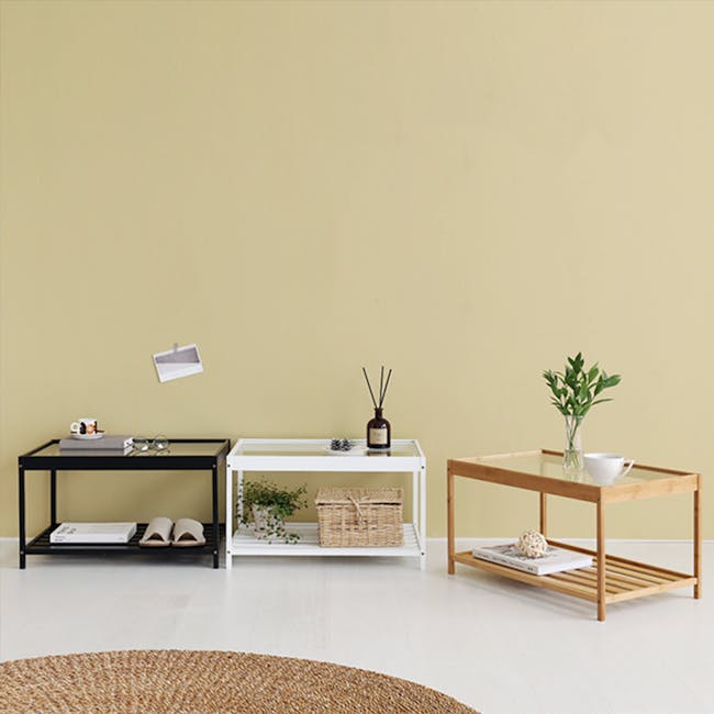 Galeb Coffee Table - Black - 7