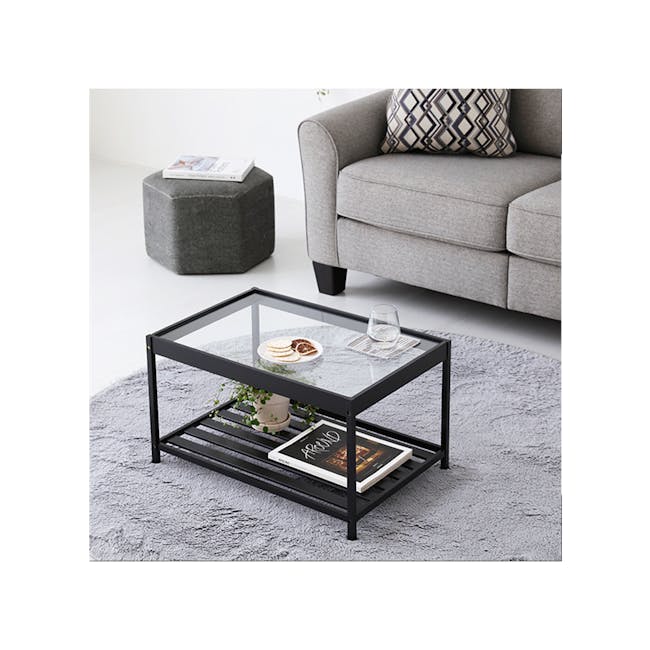 Galeb Coffee Table - Black - 2