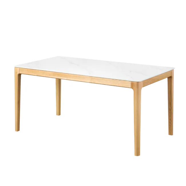 Adelyn Dining Table 1.4m - Oak (Sintered Stone) - 1