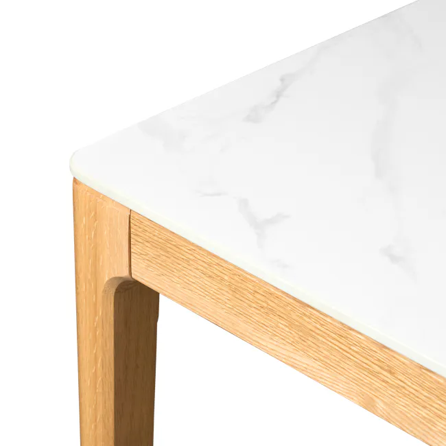 Adelyn Dining Table 1.4m - Oak (Sintered Stone) - 20
