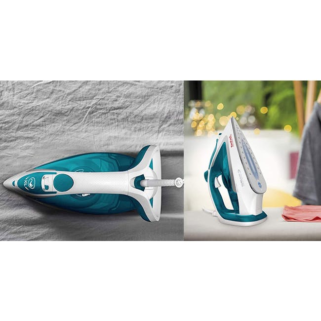 Tefal Steam Iron Easy Gliss 2 Turquoise FV5718 - 1