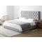Isabelle King Storage Bed in Silver Fox (Fabric) with 2 Cadencia Twin Drawer Bedside Tables - 1