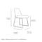 Aurora Dining Chair - Matt Black, Pistachio - 5