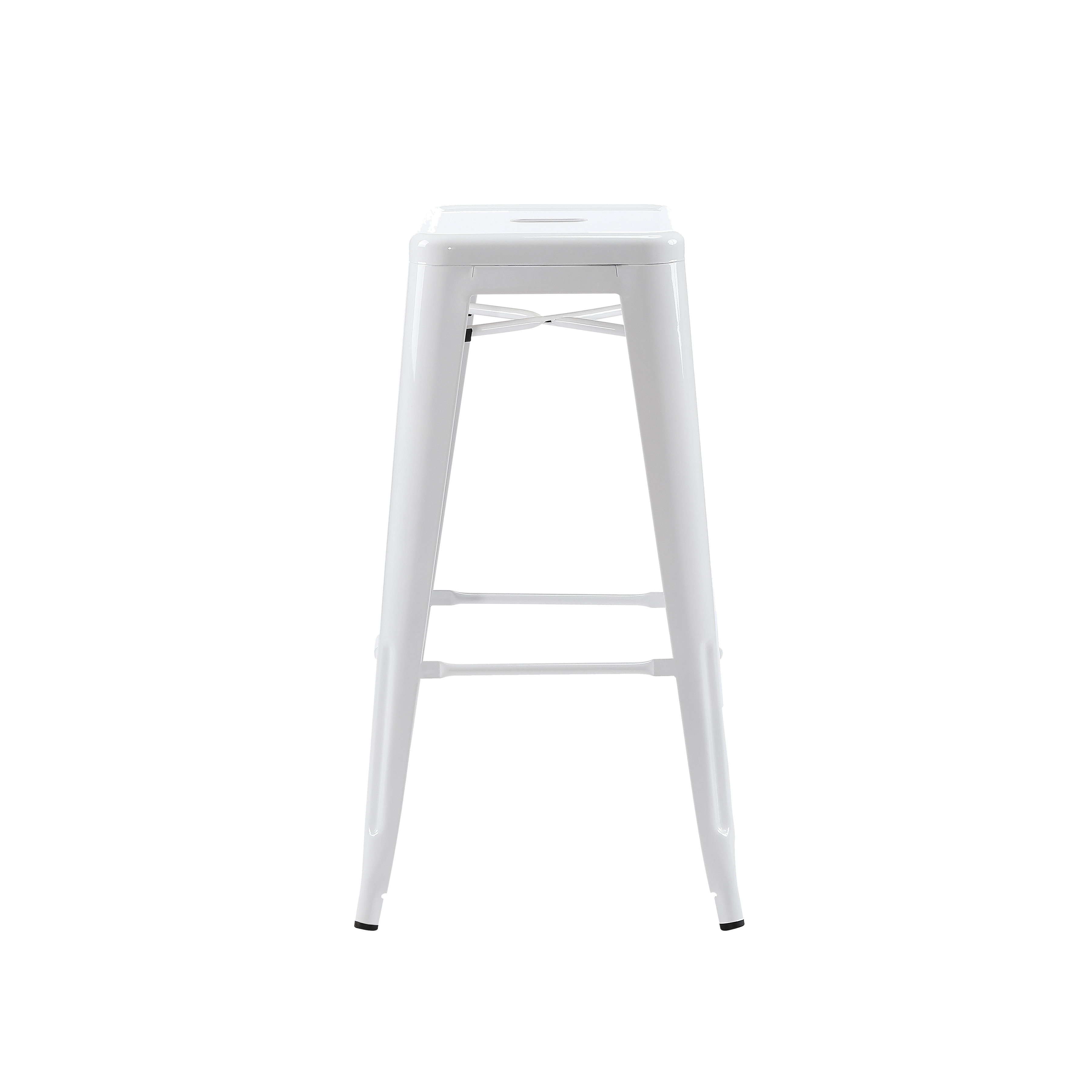 Bartel Bar Stool White, Xavier by HipVan HipVan