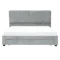 Delcie Drawer King Bed - Grey