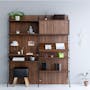 Ezbo Desk with Storage and Shelves - 12