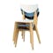 Harold Dining Chair - Natural, White - 7