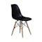 Jonah Extendable Table 0.8m-1.2m in White with 4 Oslo Chairs in Black - 5