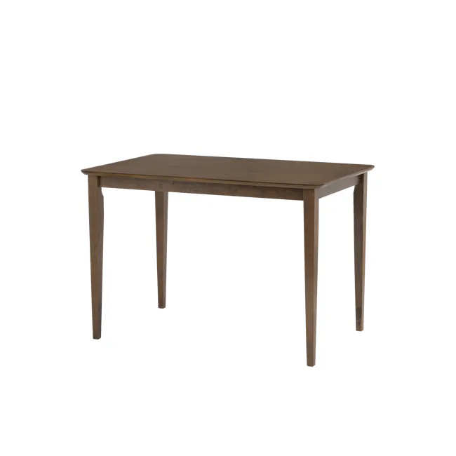 Charmant Dining Table 1.1m - Cocoa - 1 - Wooden table, minimalist design, modern aesthetic, simple structure, rectangular