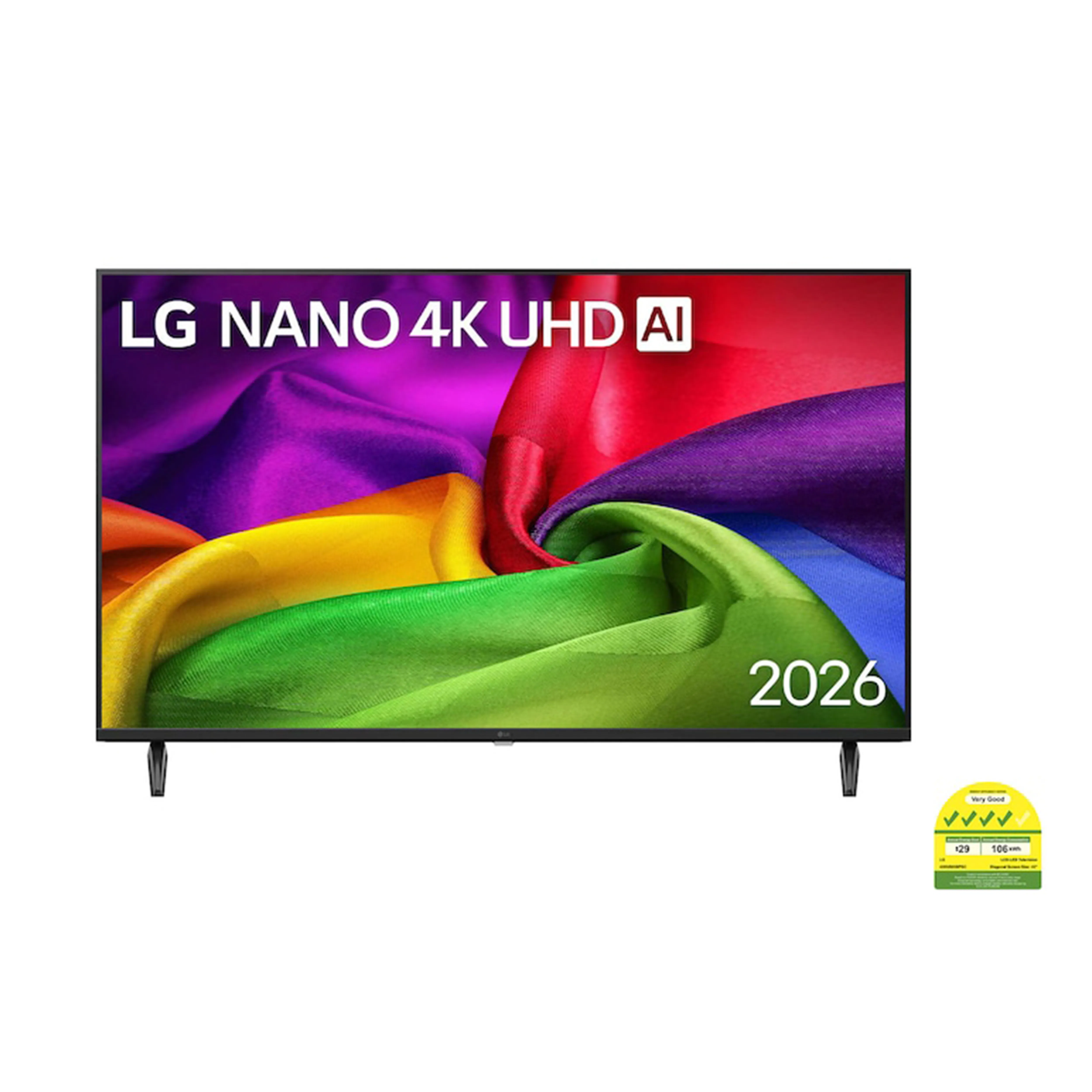 LG 65 Inch NANO 4K UHD AI NU80 Smart TV 2026