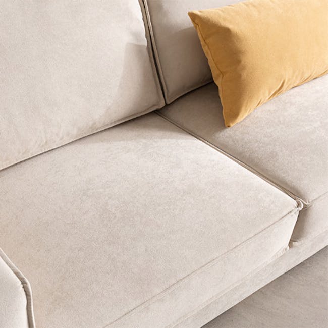 Dawn 3 Seater Chaise Sofa with Ottoman (Pet Friendly) - 29