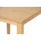 Taurine Extendable Dining Table 0.75m-1.15m in Natural with 2 Harold Dining Chairs in White - 21