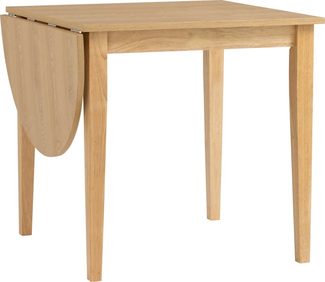 Taurine Extendable Dining Table 0.75m-1.15m - Natural - 11