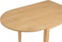 Taurine Extendable Dining Table 0.75m-1.15m - Natural - 17