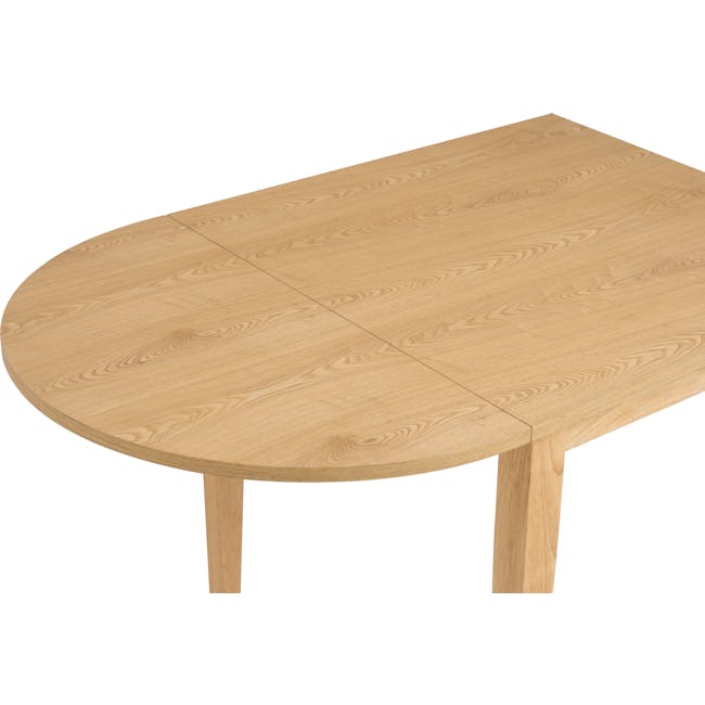 Taurine Extendable Dining Table 0.75m-1.15m - Natural - 17