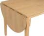 Taurine Extendable Dining Table 0.75m-1.15m - Natural - 18