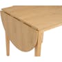 Taurine Extendable Dining Table 0.75m-1.15m - Natural - 18