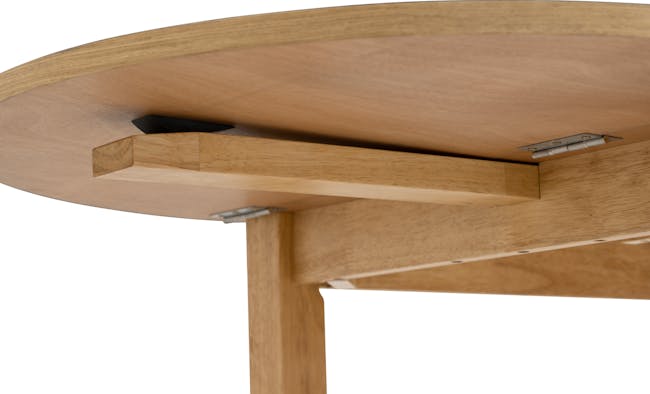 Taurine Extendable Dining Table 0.75m-1.15m - Natural - 24