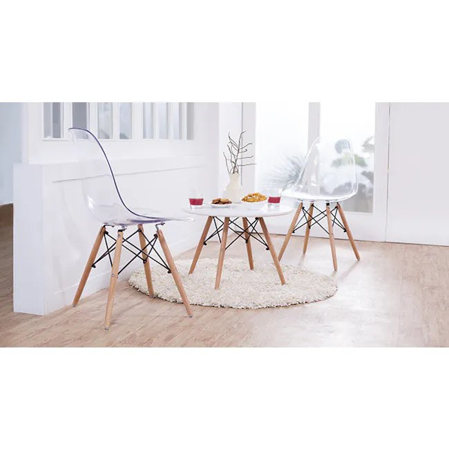 (As-is) Oslo Chair - Natural, Clear - 3 - 12
