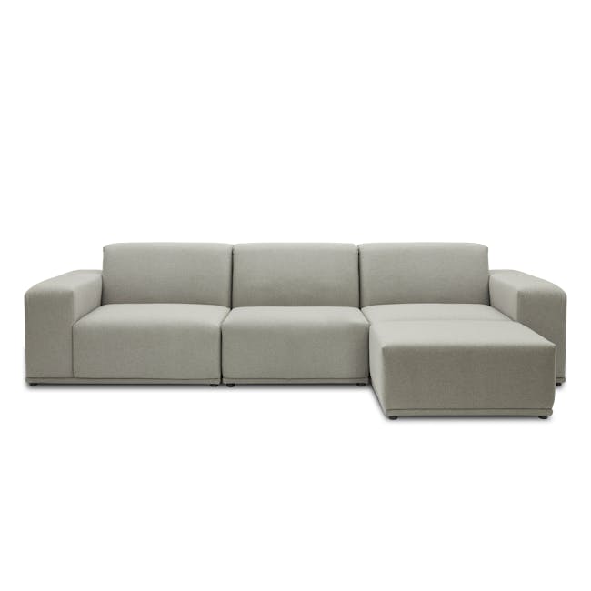 Milan 4 Seater Sofa - Slate (Fabric) - 18