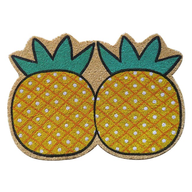 Pineapples Coir Door Mat - 0