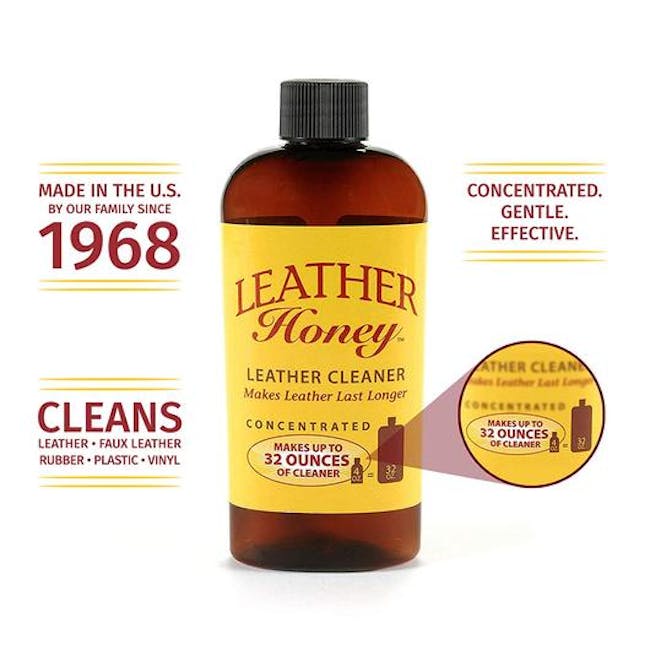 Leather Honey™ Leather Cleaner 4oz (Concentrated) - 4