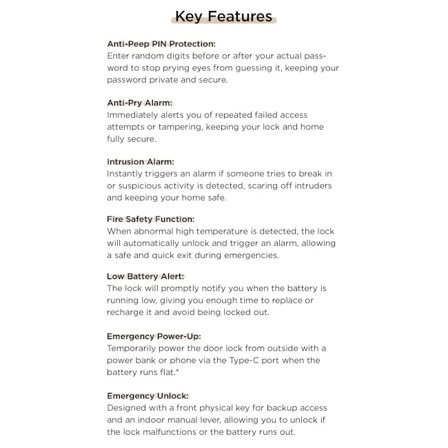 Eazea AXIS Pro Smart Digital Lock - 5