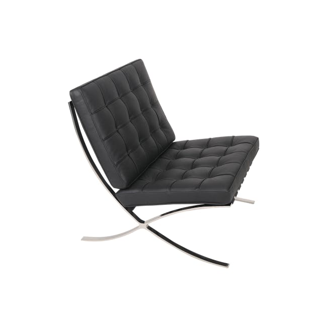 Benton Chair - Black (Genuine Cowhide) - 8