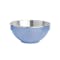 Zebra Stainless Steel Colour Bowl - Blue (2 Sizes) - 0