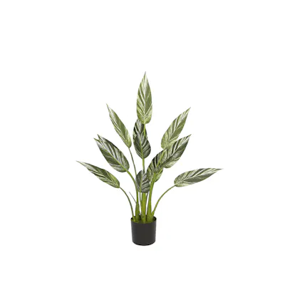 Potted Faux Alpinia Plant 80 cm