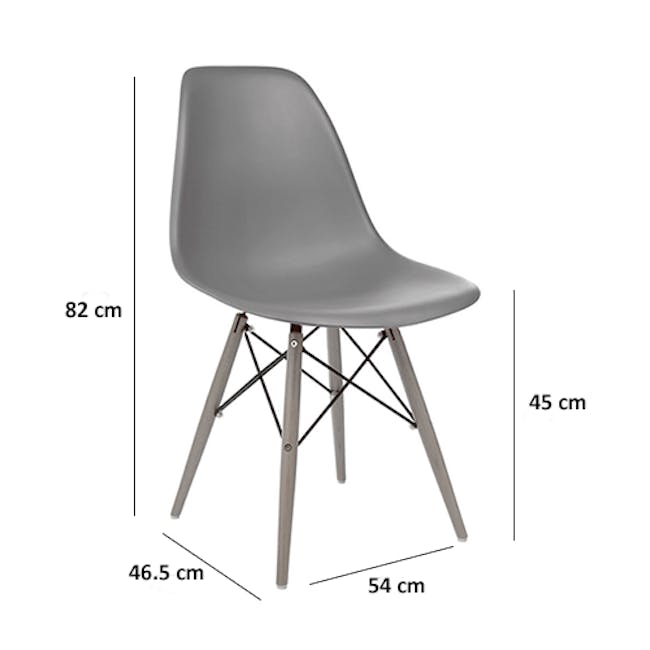 Oslo Chair - Natural, Clear - 4