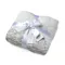 House of Holly Quilted Blanket - Garden Toile (Silver)