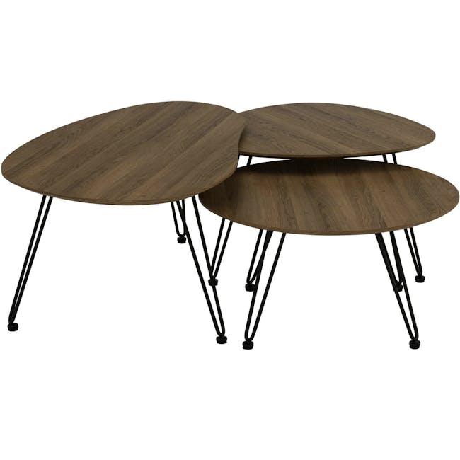 Corwin Oval Coffee Table - 4