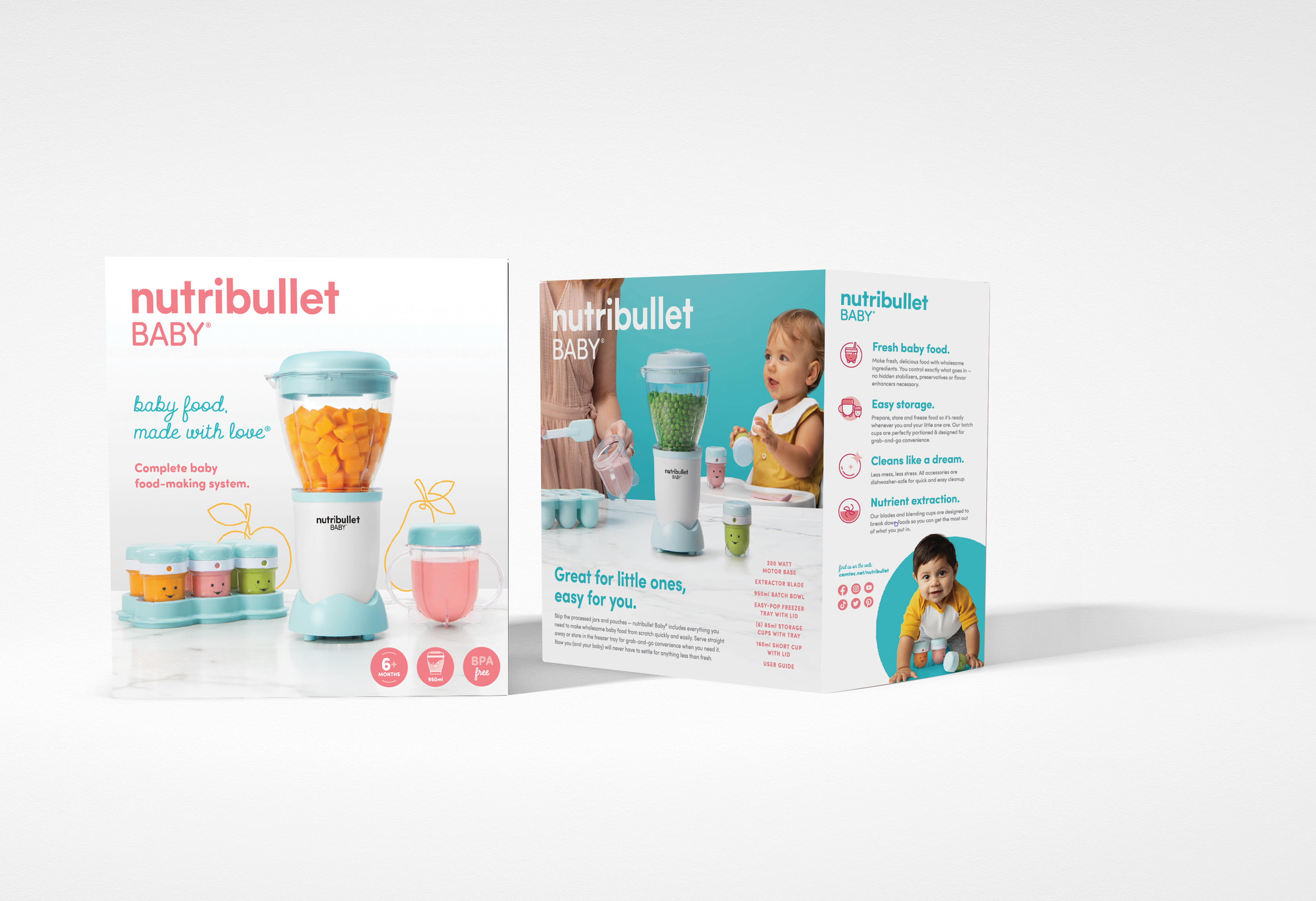 NutriBullet Baby Blender, NutriBullet HipVan