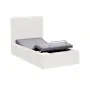 Aeva Single Adjustable Bed - White Boucle - 7