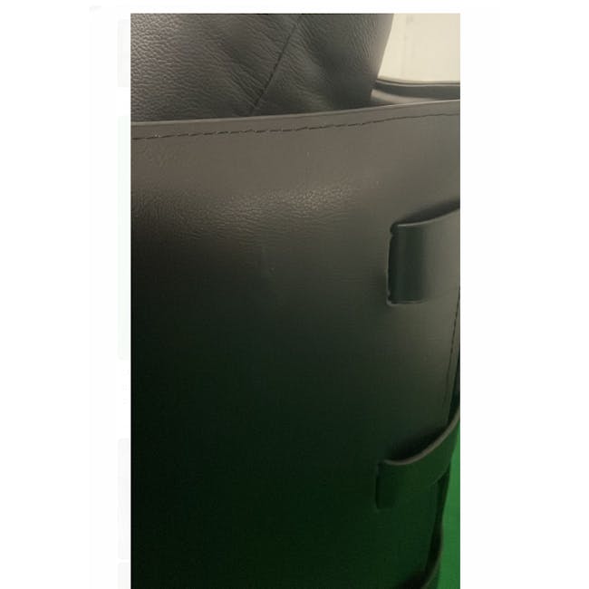 (As-is) DS-333 3 Seater Sofa Replica - Black (Genuine Cowhide) - 7