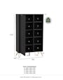 Volos Tall Cabinet 0.8m - 6