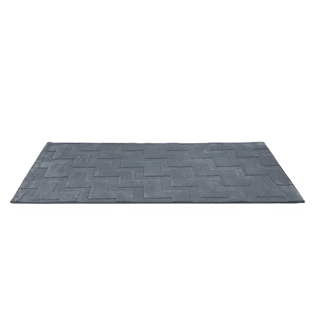 Valdi Low Pile Rug 120 x 180cm - Grey - 2