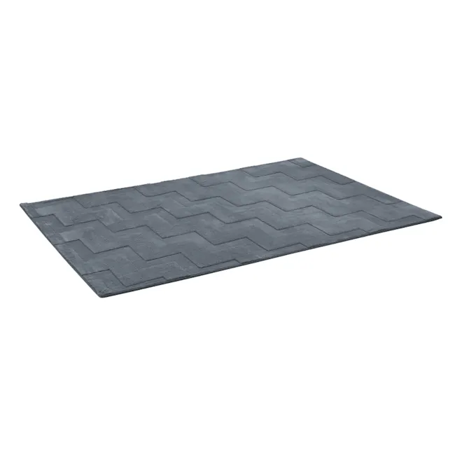 Valdi Low Pile Rug 120 x 180cm - Grey - 3