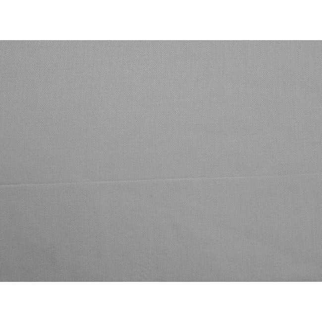 Erin Bamboo Fitted Bed Sheet - Dusk Grey (2 Sizes) - 4