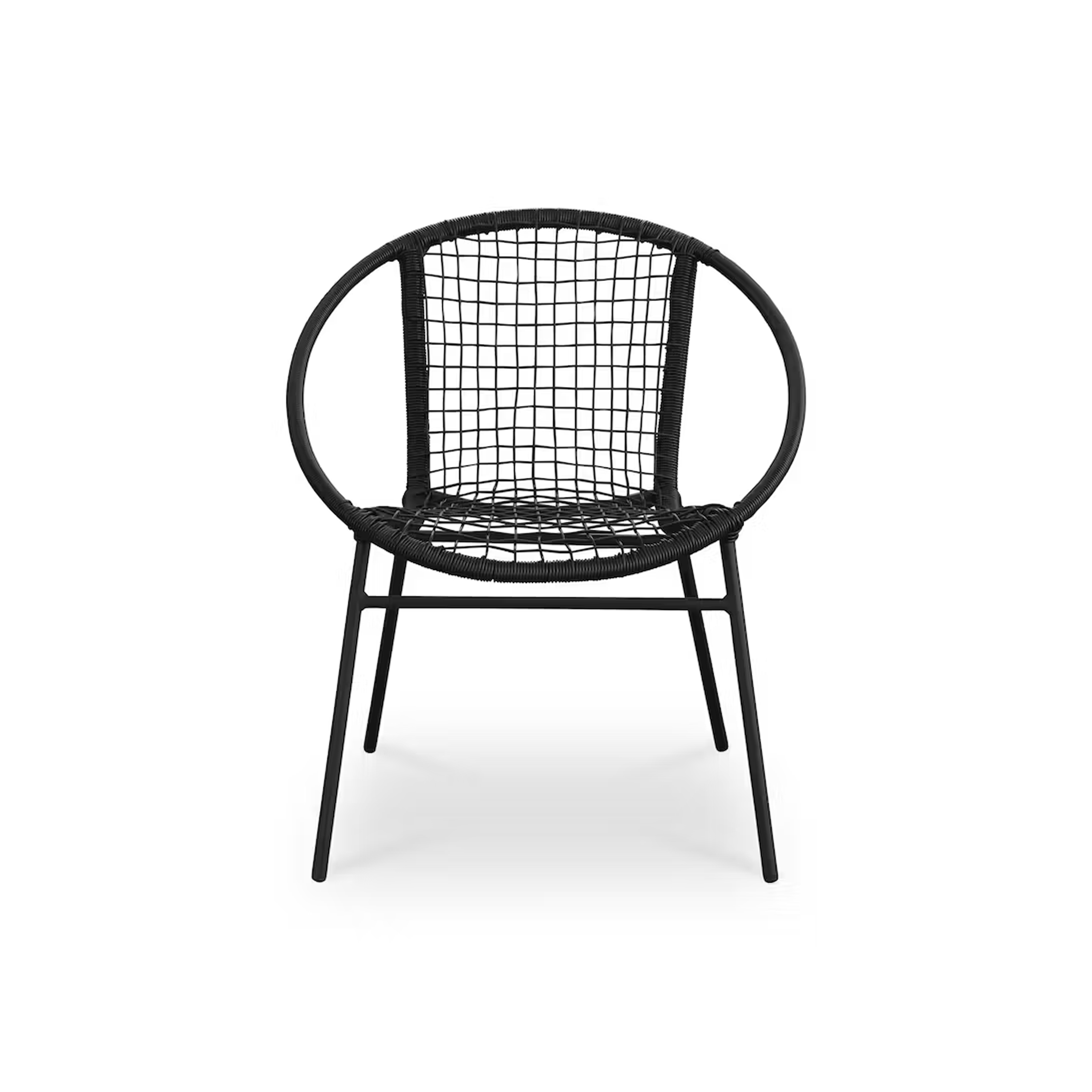 Simone Outdoor Chair Black, HV Modern Outdoor Tables, Chairs