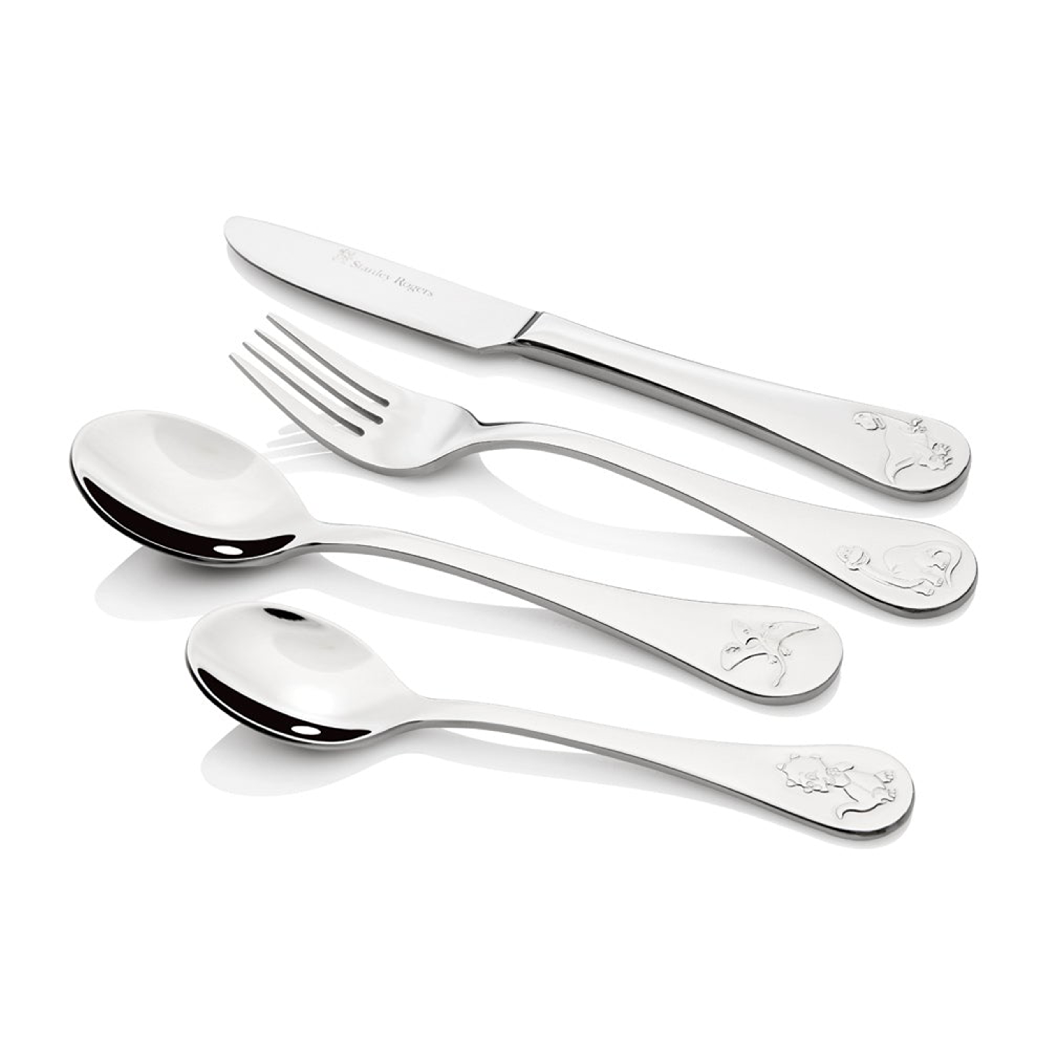 Stanley Rogers Children's Cutlery Dinosaurs 4Pc Set