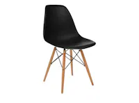 (As-is) Oslo Chair - Natural, Black - 3
