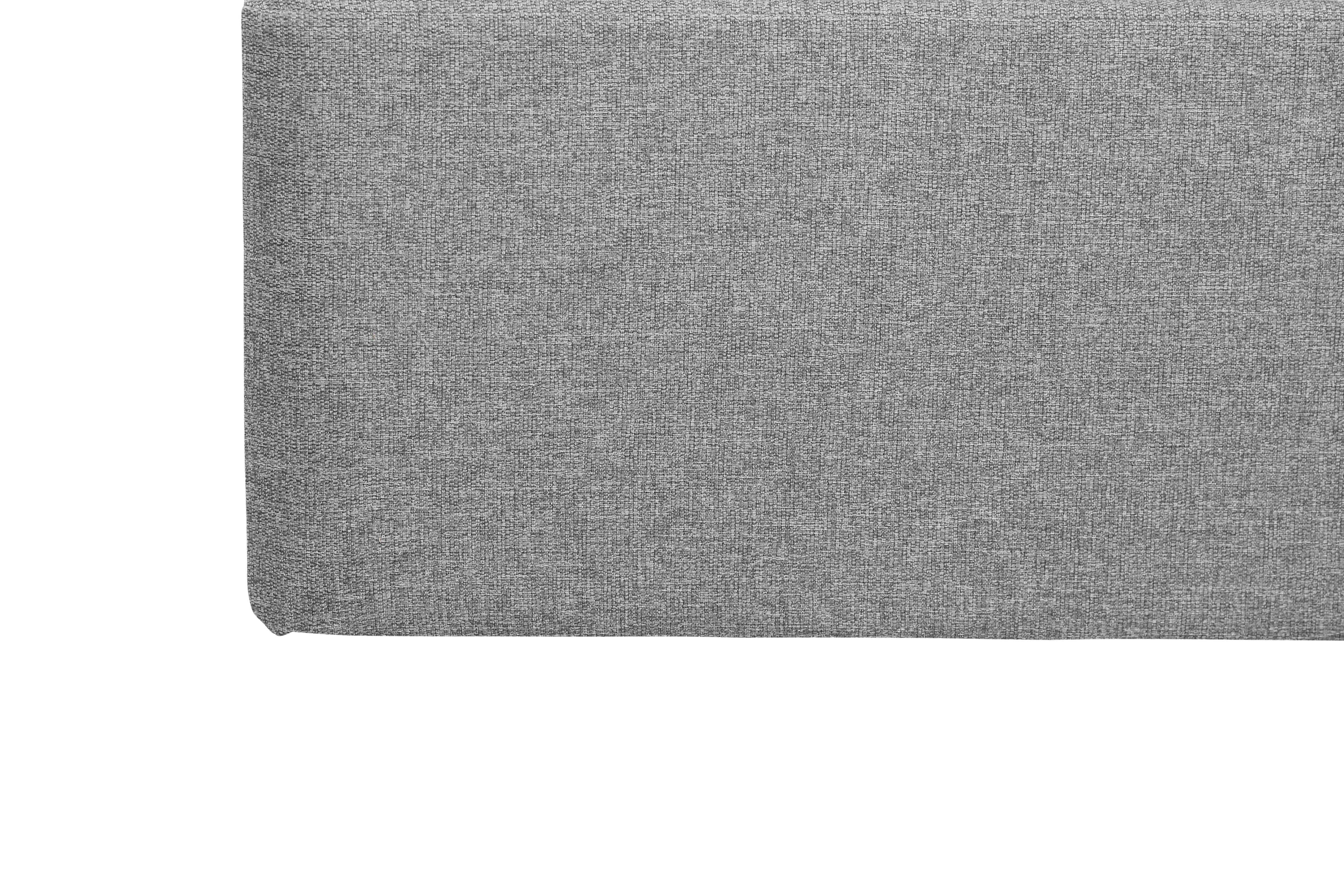 ESSENTIALS Queen Headboard Storage Bed - Coal (Faux leather) - 14 - Fine-textured fabric, Grayish fabric, Grained fabric