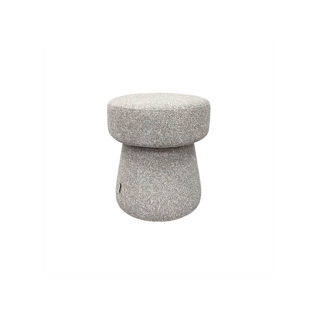 Nordic Ottoman with Water Repellent Function - Beige - 1