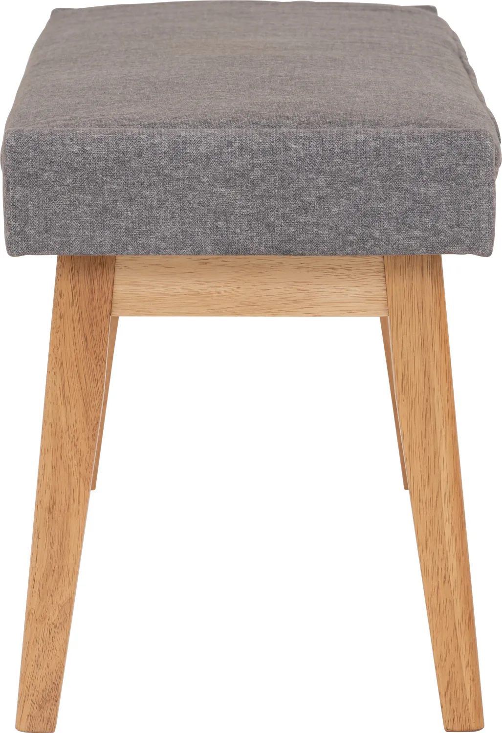 Fabian Bench 1.4m - Natural, Oyster Grey (Fabric) - 7