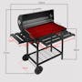 Flame Master Knight BBQ Grill - 10