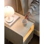 Eli Narrow Bedside Table - White - 4