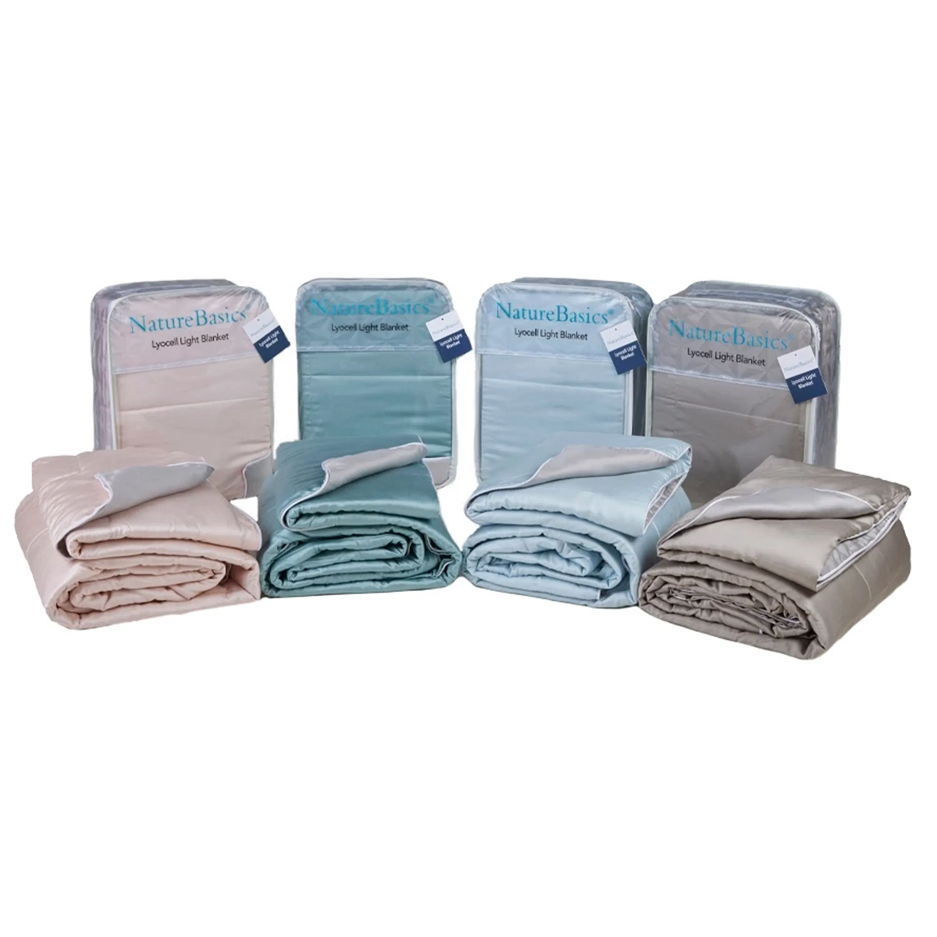 Nature Basics Hypoallergenic Lyocell Light Blanket - Champaign (3 Sizes)