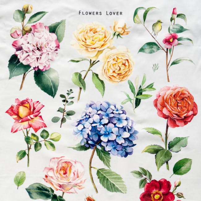 Singlapa Flowers Lover Tea Towel - 2